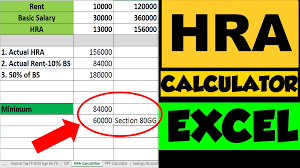 HRA Deduction Calculation